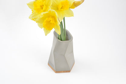 Betonvase Polygon 15cm